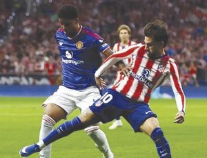 ¡VENCE ATLÉTICO DE MADRID A UN MANCHESTER UNITED SIN RUMBO!