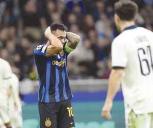¡INTER SEGUNDA DERROTA EN CHAMPIONS!