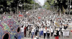 ¡TRAS MARCHAS POR AUMENTOS TEMEN QUE HAYA “MANO NEGRA”!