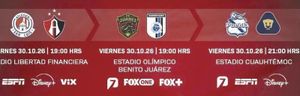 ¡ARRANCA CON TRES JUEGOS LA JORNADA 15!