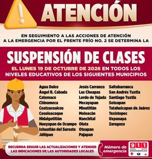 ¡NO HAY CLASES! - Y EN 28 MUNICIPIOS