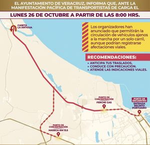 ¡LES PONDRÁN VIGILANCIA! - *Por movilización de transportistas