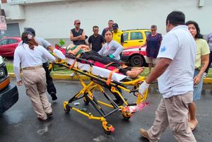 ¡ATROPELLADA POR MOTOCICLISTA EN EL COYOL!