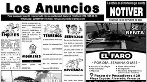 ...LOS ANUNCIOS, AVISOS Y DEMÁS! - DOMINGO, 18 DE OCTUBRE 2026