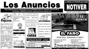 ...LOS ANUNCIOS, AVISOS Y DEMÁS! - DOMINGO, 25 DE OCTUBRE 2026