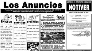 ...LOS ANUNCIOS, AVISOS Y DEMÁS! - JUEVES, 1 DE OCTUBRE 2026