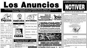 ...LOS ANUNCIOS, AVISOS Y DEMÁS! - MARTES, 27 DE OCTUBRE 2026