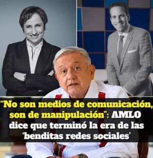 ¡LAS REDES ERAN LIBRES, AHORA ESTÁN CONTROLADAS: AMLO!