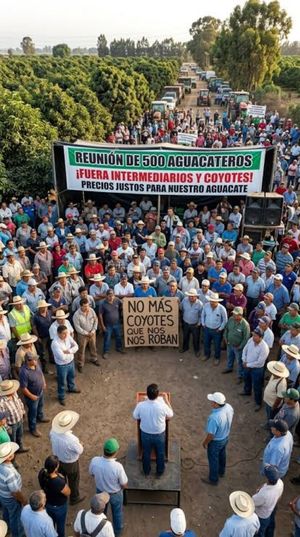 ¡PROHÍBE GOBIERNO INTERMEDIARIOS EN AGUACATE DE EXPORTACIÓN!