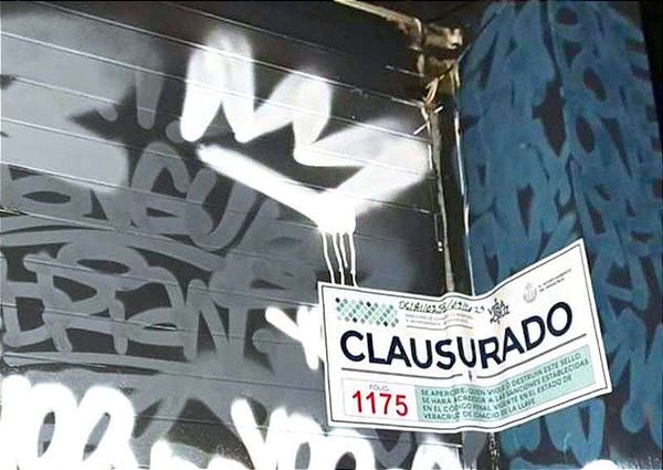 ¡CLAUSURAN ANTRO POR CALENTUREITORS!