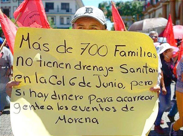¡ANTORCHA CAMPESINA ACUSA A MORENA DE DESVIAR RECURSOS!