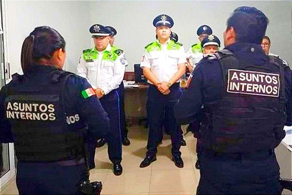 ¡SE LES APARECIÓ ASUNTOS INTERNOS A SEGURIDAD PÚBLICA!