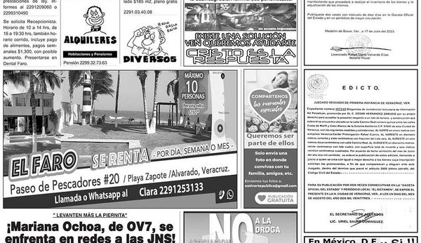 ...LOS ANUNCIOS, AVISOS Y DEMÁS! - MIÉRCOLES, 20 DE SEPTIEMBRE 2023