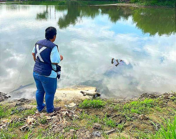 ¡ENCUENTRAN MUERTO A “EL TITI” EN EL RIO PAPALOAPAN! -Su familia lo buscaba *Sufría de epilepsia