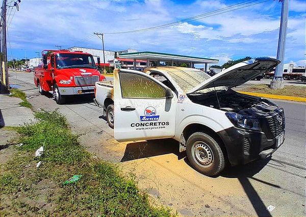 ¡LE REVIENTA EL BOTE DE SOLVENTE Y LE INCENDIA LA CAMIONETA! -*Pasó de estado líquido a gaseoso y PUM!
