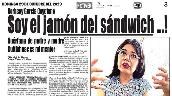 SOY EL JAMÓN DEL SÁNDWICH...! -DORHENY GARCÍA CAYETANO
