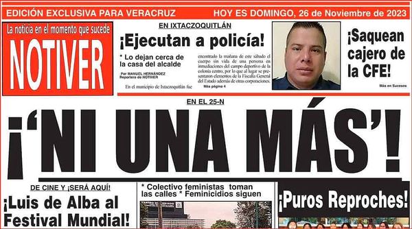 LA PORTADA - DOMINGO, 26 DE NOVIEMBRE 2023