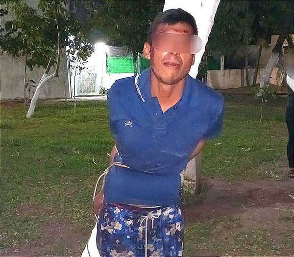 LO SALIERON PERSIGUIENDO CON PALOS, MACHETES Y DEMÁS... ¡DEJAN A OTRO GOLPEADO Y AMARRADO A UN ÁRBOL! -Ahora en los Volcanes