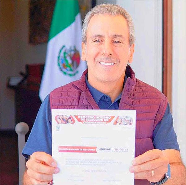 ¡EL PRIISTA JOSÉ CHEDRAUI SE REGISTRA POR CANDIDATURA DE MORENA A LA ALCALDÍA DE PUEBLA!