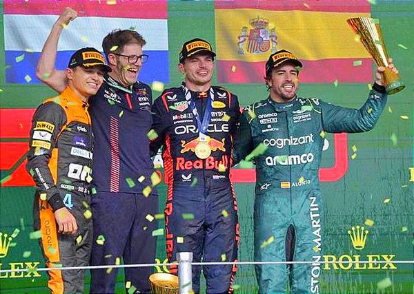 ¡MAX VERSTAPPEN IMPARABLE, AHORA GANA EL GP DE BRASIL!