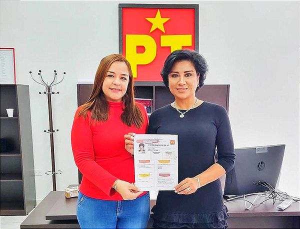 ¡ELIZABETH CANDIDATA DEL PT! -Al Senado de la República