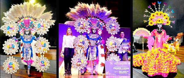 QUE HEIDI KLUM NI QUE NADA... EL CONCURSO DE CATRINAS DEL TEATRO!