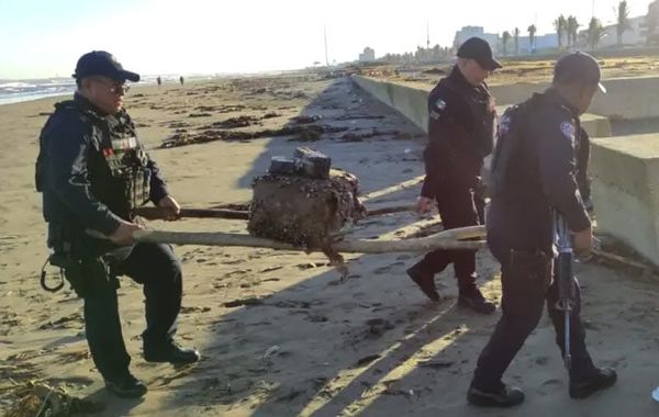¡APARECEN “LADRILLOS” DE DROGA EN LA PLAYA!