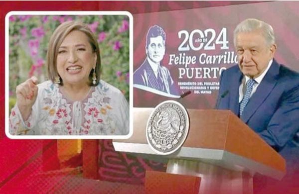 ¡ORDENA TRIBUNAL A AMLO NO AGREDIR A XÓCHITL!