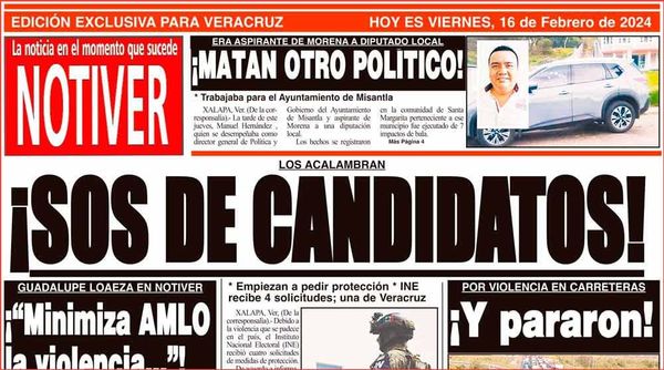 LA PORTADA - VIERNES 16 DE FEBRERO 2024