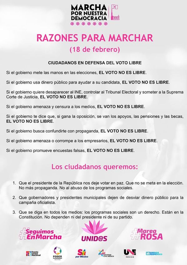 ¡MEGA-MARCHAS! - |* Xalapa, Veracruz-Boca del Río, Córdoba, Orizaba, Poza Rica...