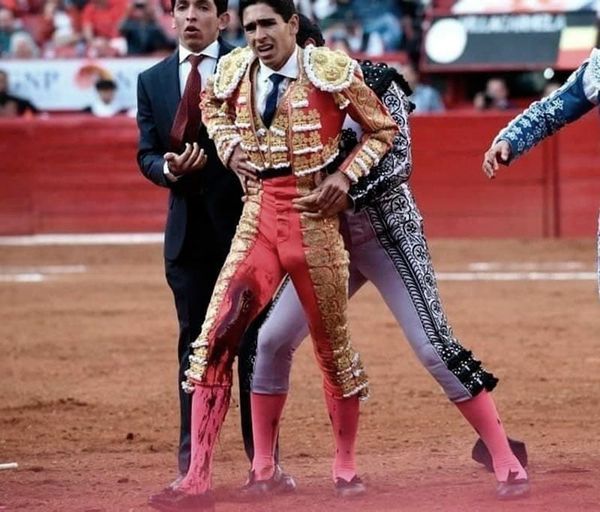 ¡HÉCTOR GUTIÉRREZ SUFRE CORNADA EN LA PLAZA MÉXICO! -