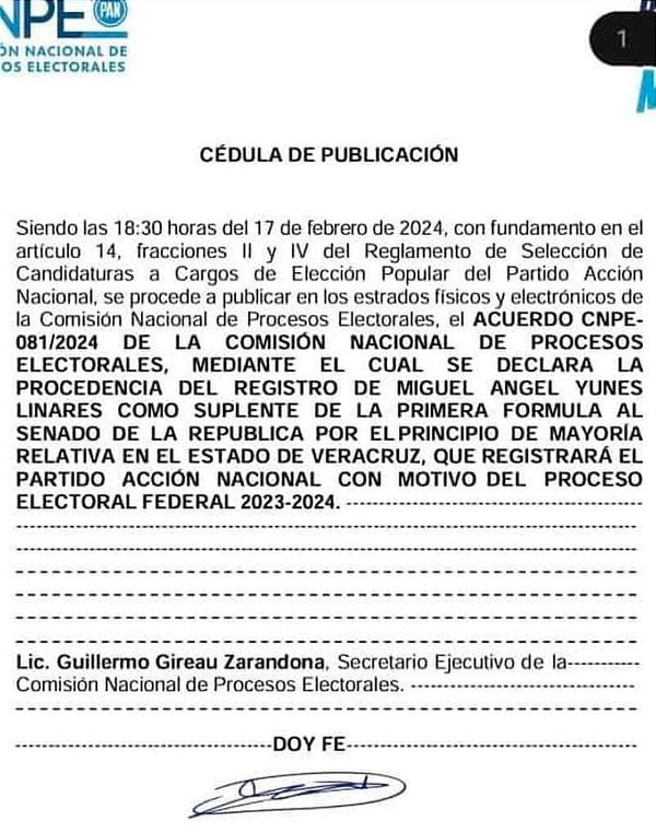 ¡PAPÁYUNES AL SENADO! - |DE ÚLTIMA HORA A LA PRIMERA FÓRMULA