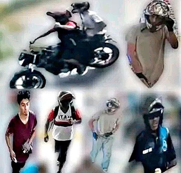 ¡MOTORIZADOS Y ARMADOS! - POLICÍAS SOBRE ELLOS