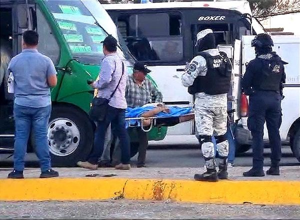 ¡EJECUTAN A “LA GÜERA”! - LE DISPARAN A QUEMARROPA EN UNA CAMIÓN DE PASAJE *EN EL  MISMO LUGAR HACE UNA SEMANA A UN CHECADOR