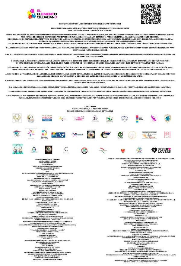 ¡NO QUIEREN COCHINADAS! - *Organizaciones Civiles vs el Fraude *Van a Cuidar con Todo las Casillas