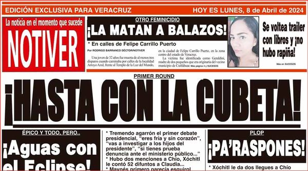 LA PORTADA - LUNES 8 DE ABRIL 2024