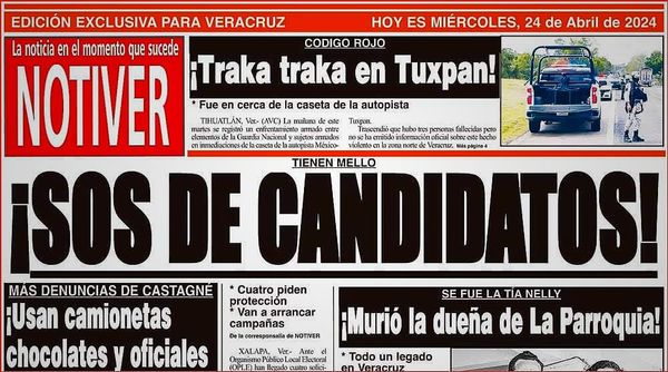 LA PORTADA - MIÉRCOLES 24 DE ABRIL 2024