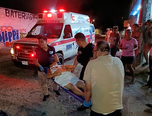 ¡ATROPELLADA POR “JINETE DE ACERO”!