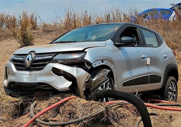 ¡SE DUERME Y VUELCA EN EL KILÓMETRO 13.5!