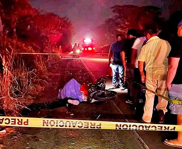 ¡UN MUERTO EN CHOQUE DE MOTOS EN LA VÍBORA!