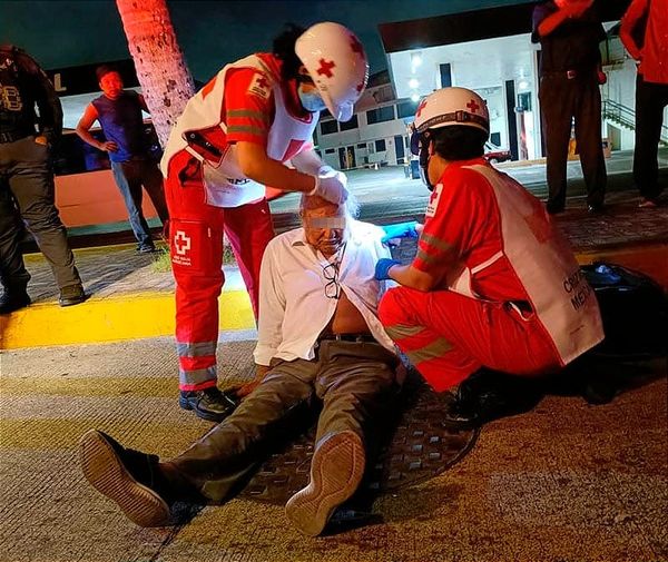 ¡ATROPELLADO EN MIGUEL ALEMÁN Y ALACIO PÉREZ!