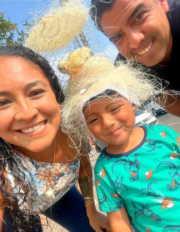 ¡LUCCA, EL PRIMERO EN “PEINADOS LOCOS”!