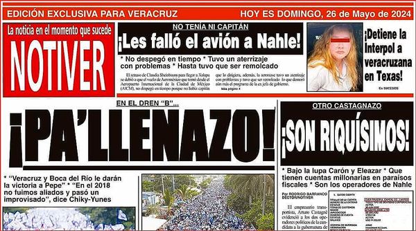 LA PORTADA - DOMINGO 26 DE MAYO 2024