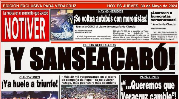 LA PORTADA - JUEVES 30 DE MAYO 2024