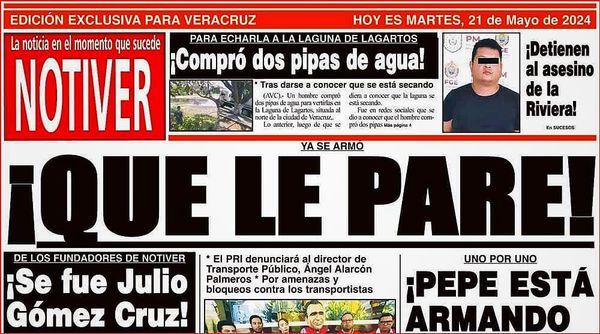 LA PORTADA - MARTES 21 DE MAYO 2024