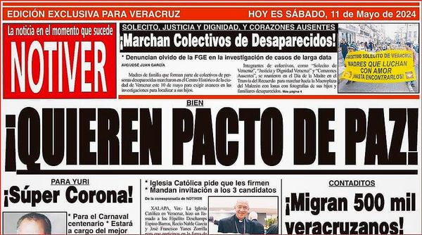 LA PORTADA - SÁBADO 11 DE MAYO 2024