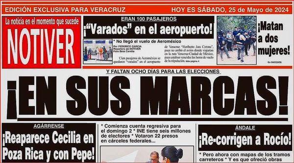 LA PORTADA - SÁBADO 25 DE MAYO 2024