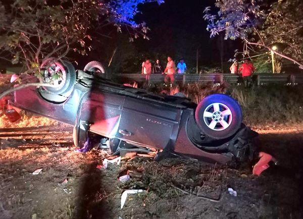 ¡SE VOLTEAN EN LA CÓRDOBA-LA TINAJA! - *DEJA CUATRO HERIDOS!