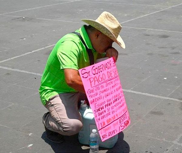 ¡TOMA GASOLINA EN PROTESTA!