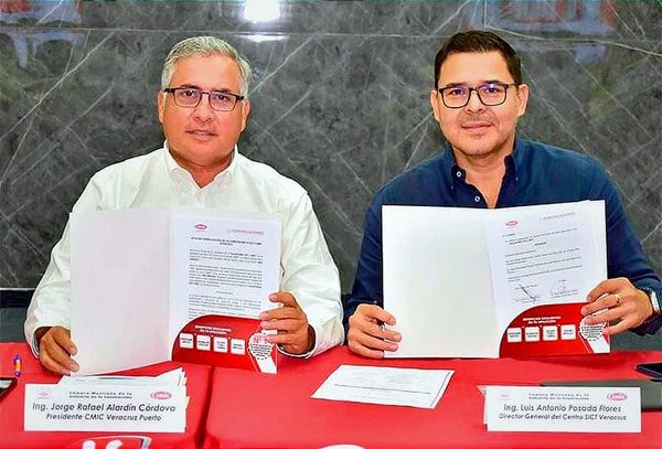 ¡LE PONEN FIRMA ALARDÍN Y POSADA! - *De la Mano CMIC y SICT